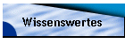 Wissenswertes