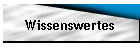Wissenswertes